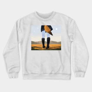 Fox With Socks Crewneck Sweatshirt